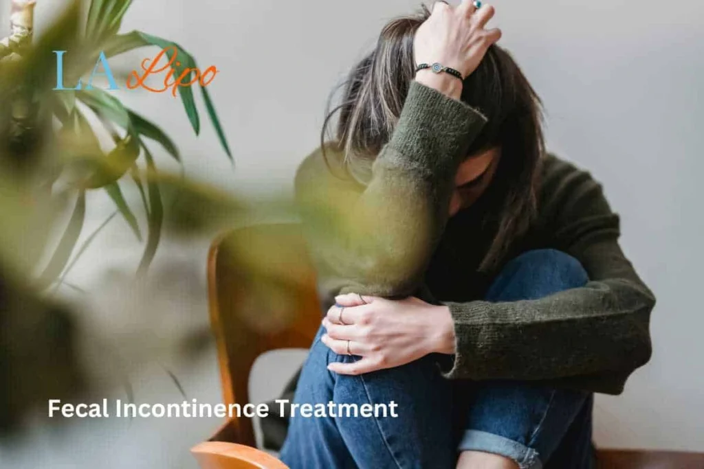 woman worried about fecal incontinence diet Chiswick